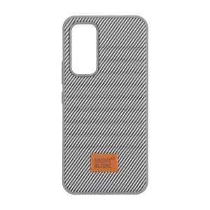 قاب Mont Blanc پافری طرح هاشور Samsung Galaxy A54 - خاکستری کد 1