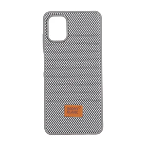 قاب Mont Blanc پافری طرح هاشور Samsung Galaxy A06 - خاکستری کد 1