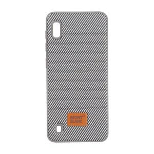 قاب Mont Blanc پافری طرح هاشور Samsung Galaxy A10 / M10 - خاکستری کد 1