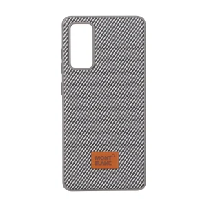 قاب Mont Blanc پافری طرح هاشور Samsung Galaxy S20 FE - خاکستری کد 1
