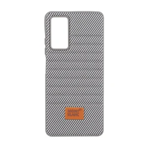 قاب Mont Blanc پافری طرح هاشور Xiaomi Redmi Note 12 Pro 4G / Redmi Note 11 Pro - خاکستری کد 1