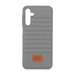 قاب Mont Blanc پافری طرح هاشور Samsung Galaxy A15 - خاکستری کد 1