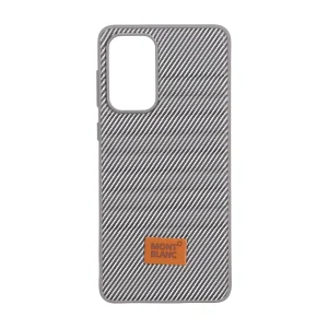 قاب Mont Blanc پافری طرح هاشور Samsung Galaxy A73 - خاکستری کد 1