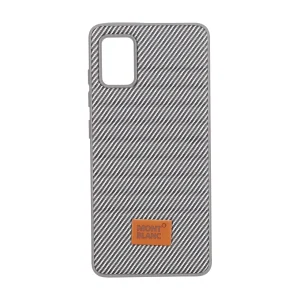 قاب Mont Blanc پافری طرح هاشور Samsung Galaxy A51 / M40s - خاکستری کد 1