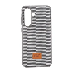 قاب Mont Blanc پافری طرح هاشور Samsung Galaxy A37 / A56 / A36 - خاکستری کد 1