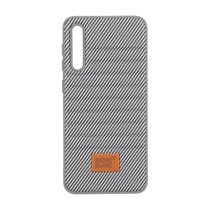 قاب Mont Blanc پافری طرح هاشور Samsung Galaxy A50 / A50s / A30s - خاکستری کد 1