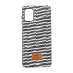 قاب Mont Blanc پافری طرح هاشور Samsung Galaxy A31 - خاکستری کد 1