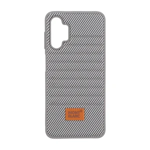 قاب Mont Blanc پافری طرح هاشور Samsung Galaxy A13 4G - خاکستری کد 1