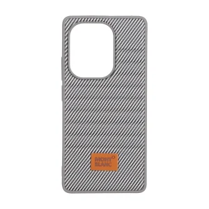 قاب Mont Blanc پافری طرح هاشور Xiaomi Redmi Note 14S / Note 13 Pro 4G / Poco M6 Pro 4G - خاکستری کد 1