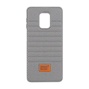 قاب Mont Blanc پافری طرح هاشور Xiaomi Redmi Note 9S / Redmi Note 9 Pro / Redmi Note 9 Pro Max - خاکستری کد 1