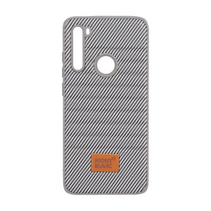 قاب Mont Blanc پافری طرح هاشور Xiaomi Redmi Note 8 - خاکستری کد 1