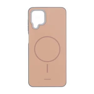 قاب Youngkit طرح مگ سیف دور لنز کربن Samsung Galaxy A12 / M12 / F12 - قهوه ای