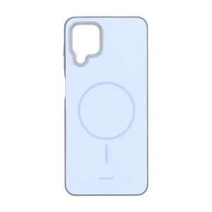 قاب Youngkit طرح مگ سیف دور لنز کربن Samsung Galaxy A12 / M12 / F12 - آبی