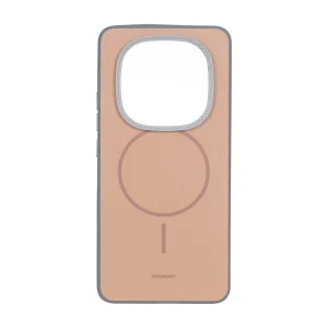 قاب Youngkit طرح مگ سیف دور لنز کربن Xiaomi Redmi Note 15 / Poco M8 5G - قهوه ای