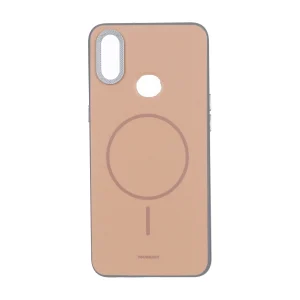 قاب Youngkit طرح مگ سیف دور لنز کربن Samsung Galaxy A10s - قهوه ای