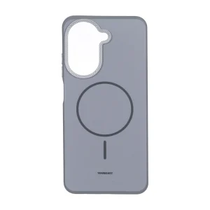 قاب Youngkit طرح مگ سیف دور لنز کربن Xiaomi Redmi A5 / Poco C71 - خاکستری