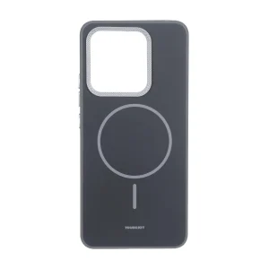 قاب Youngkit طرح مگ سیف دور لنز کربن Xiaomi Redmi Note 13 4G - مشکی