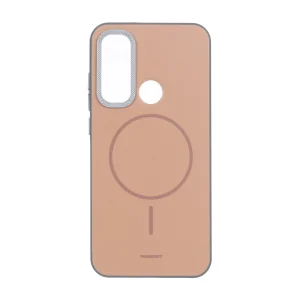 قاب Youngkit طرح مگ سیف دور لنز کربن Xiaomi Redmi Note 8 - قهوه ای