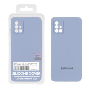 قاب سیلیکونی پاک کنی اورجینال Master Quality مدل Samsung Galaxy A51 / M40s - فیلی (پک دار)