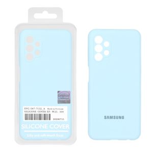 قاب سیلیکونی پاک کنی اورجینال Master Quality مدل Samsung Galaxy A13 4G - آبی آسمانی (پک دار)