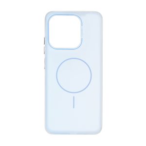 قاب مات Funnyrich طرح مگ سیف دور مات Xiaomi Redmi 12C / Redmi 11A / Poco C55 - آبی