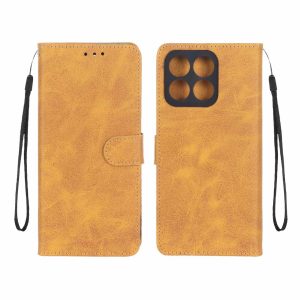 کیف موبایل مگنتی درجه یک MNC مدل Honor X8b - عسلی