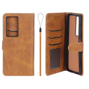 کیف موبایل مگنتی درجه یک MNC مدل Xiaomi Poco F4 / K30S - عسلی