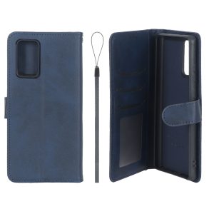 کیف موبایل مگنتی درجه یک داخل خز MNC Plus مدل Samsung Galaxy Note20 - سرمه ای