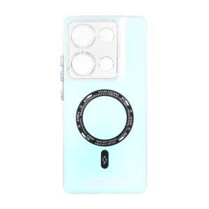 قاب SO COOL طرح مگ سیف محافظ لنز شفاف Xiaomi Redmi Note 14S / Note 13 Pro 4G / Poco M6 Pro 4G - هفت رنگ