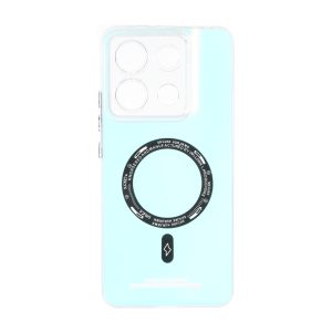 قاب SO COOL طرح مگ سیف محافظ لنز شفاف Xiaomi Redmi Note 13 4G - هفت رنگ