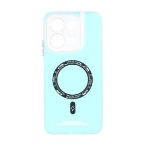 قاب SO COOL طرح مگ سیف محافظ لنز شفاف نسخه گلوبال Xiaomi Redmi 15C / Poco C85 - هفت رنگ