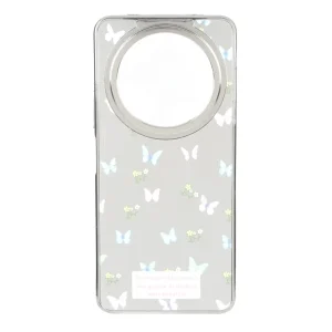قاب آینه ای Silver طرح دار Xiaomi Redmi A3 / A3x / Poco C61 - کد 16