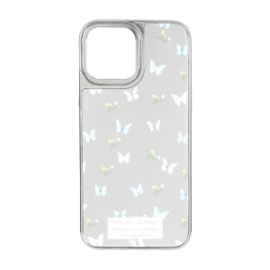 قاب آینه ای Silver طرح دار Apple iPhone 13 Pro Max - کد 25