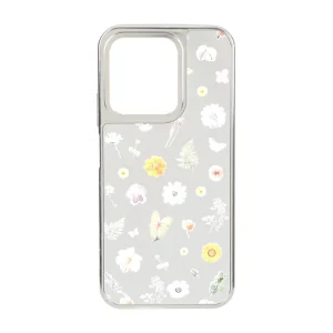 قاب آینه ای Silver طرح دار نسخه گلوبال Xiaomi Redmi 15C / Poco C85 - کد 42