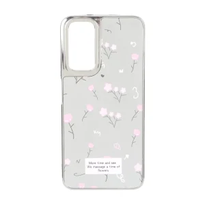 قاب آینه ای Silver طرح دار Xiaomi Redmi Note 12S / Xiaomi Redmi Note 11 4G / Redmi Note 11S - کد 57