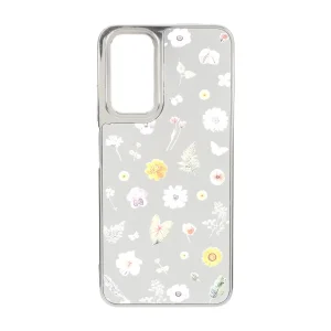 قاب آینه ای Silver طرح دار Xiaomi Redmi Note 12S / Xiaomi Redmi Note 11 4G / Redmi Note 11S - کد 59