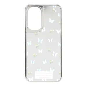 قاب آینه ای Silver طرح دار Samsung Galaxy A56 / A36 - کد 96