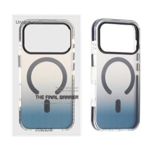 قاب اورجینال Unique Case مات MagSafe دور رنگی لنز آلومینیومی Apple iPhone 17 Pro / iPhone 18 Pro - مشکی (پک دار)