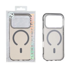 قاب اورجینال AV مات رنگی MagSafe دور سوزنی لنز آلومینیومی Apple iPhone 17 Pro / iPhone 18 Pro - مشکی (پک دار)