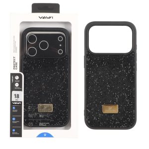 قاب اوجینال Swarovski Vawi مدل Apple iPhone 17 Pro / iPhone 18 Pro - مشکی (پک دار) - MPS