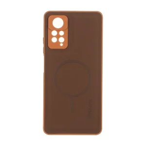 قاب Puloka جیر طرح مگ سیف Slim محافظ لنزدار Xiaomi Redmi Note 12 Pro 4G / Redmi Note 11 Pro - قهوه ای
