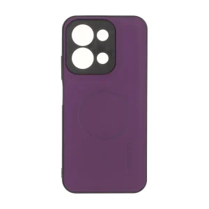 قاب Puloka جیر طرح مگ سیف Slim محافظ لنزدار نسخه گلوبال Xiaomi Redmi 15C / Poco C85 - بنفش