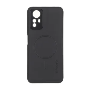 قاب Puloka جیر طرح مگ سیف Slim محافظ لنزدار Xiaomi Redmi Note 12S - مشکی