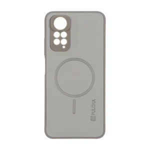 قاب Puloka جیر طرح مگ سیف Slim محافظ لنزدار Xiaomi Redmi Note 11 4G / Redmi Note 11S - طوسی