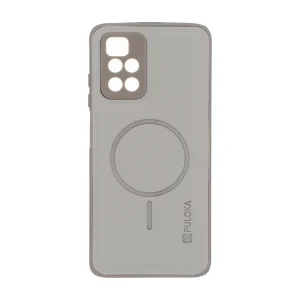قاب Puloka جیر طرح مگ سیف Slim محافظ لنزدار Xiaomi Redmi 10 / Redmi 10 Prime - طوسی