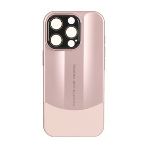 قاب Sports Design محافظ لنز شیشه ای Apple iPhone 16 Pro - صورتی