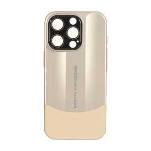 قاب Sports Design محافظ لنز شیشه ای Apple iPhone 16 Pro - طلایی