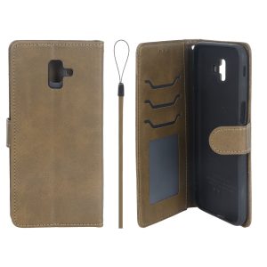 کیف موبایل مگنتی درجه یک داخل خز MNC Plus مدل Samsung Galaxy J6 Plus / J610 - سبز زیتونی