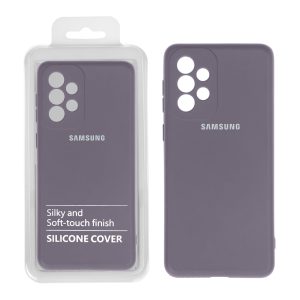 قاب نیو سیلیکون محافظ لنزدار RFF مدل Samsung A33 بنفش (پک دار)