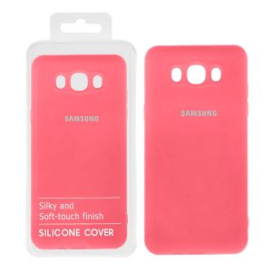 قاب نیو سیلیکون محافظ لنزدار RFF مدل Samsung j710 - صورتی پاستیلی کد 5 (پک دار)